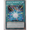 YU-GI-OH TRADING CARD - CRYSTAL BLESSING