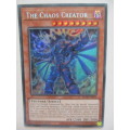 YU-GI-OH TRADING CARD - THE CHAOS CREATOR - FOIL CARD / SHINY CARD