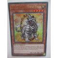 YU-GI-OH TRADING CARD - CRYSTAL BEAST TOPAZ TIGER / FOIL CARD - SHINY CARD