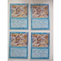 MAGIC THE GATHERING - WALL OF VAPOR - LEGENDS - SET OF 4 CARDS