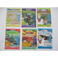 SCOOBY DOO TRADING CARDS  PACK OF 6 DIFFERENT