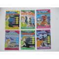 SCOOBY DOO TRADING CARDS LOT OF 6 DIFFERENT CARDS
