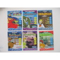 SCOOBY DOO TRADING CARDS PACK OF 6 DIFFERENT CARDS