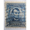 AMERICA USED STAMP ABE LINCOLN