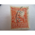 NEW ZEALAND - 1935 2D USED STAMP