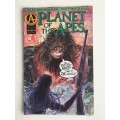 ADVENTURE COMICS - PLANET OF THE APES - 1992 AND PHOTO OF CHARLTON HESTON WHO STARRED INTHE FIRST