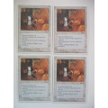 MAGIC THE GATHERING -  REPENTANT BLACKSMITH SET OF 4 CARDS