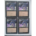 MAGIC THE GATHERING - FEVERED STRENGTH -  ALLIANCES SET OF 4 CARDS