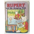 VINTAGE CHILDRENS BOOK - RUPERT AND THE JUMPING FISH -1977
