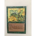 MAGIC THE GATHERING - EMERALD DRAGONFLY - LEGENDS ONE SET OF 4 CARDS