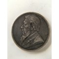 PAUL KRUGER - BEAUTIFUL 1 SHILLING  1896 -  LOVELY DETAILED COIN