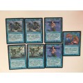 MAGIC THE GATHERING - VODALIAN SOLDIERS - SET OF 7 CARDS