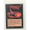 MAGIC THE GATHERING - PIT SCORPION - 4TH EDITION SET OF 4 CARDS