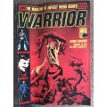 Q -   WARRIOR  MAGAZINE - THE MAGAZINE OF AWFULLY WEIRD HEROES -  VOL. 1 NO. 8 - 1982
