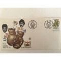 VINTAGE FIRST DAY COVER - WORLD TITLE FIGHT SUN CITY 1980- 10 - 25 GERRY COETZEE