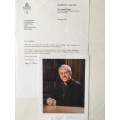 AUTOGRAPHED / SIGNED - JUSTIN WELBY ARCHBISHOP OF CANTERBURY KING CHARLES CORONATION!!!!!!!