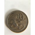 AUSTRALIA 1972 20c COIN