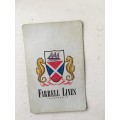 VINTAGE - SHIPPING PLAYING CARDS - FARRELL LINES - 2 DECKS