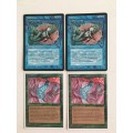 MAGIC THE GATHERING - SEASINGER X 2 - COCOON X 2 -  4 CARDS