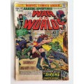 MARVEL COMICS GROUP - WAR OF THE WORLDS - 1973 FRONT COVER DAMAGED