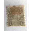 AMERICA  USED CANCELLATION 1 CENT STAMP