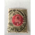 SOUTH AFRICA / NATAL - KING EDWARD - USED STAMP