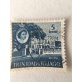 TRINIDAD AND TOBAGO - USED 5 cent  STAMP