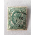 CAPE OF GOOD HOPE / SOUTH AFRICA 1902 KING EDWARD VII USED  STAMP