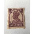 INDIA -  USED - KING GEORGE VI 1941-1943 USED  STAMP