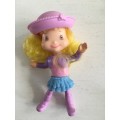 MC DONALDS HAPPY MEAL TOY - STRAWBERRY SHORTCAKE  SMALL DOLL  - 2009
