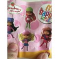 MC DONALDS HAPPY MEAL TOY - STRAWBERRY SHORTCAKE  SMALL DOLL  - 2009
