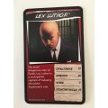 DC HERO TRADING CARDS - LEX LUTHOR - 2017 2 DIFFERENT EDITIONS