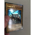 YU-GI-OH TRADING CARD - FOIL CARD - LORD OF D.