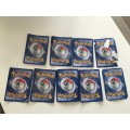 LOT OF DAMAGED POKEMON CARDS - NICE FOR KIDDIES OR JUST STARTING TO COLLECT
