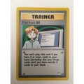 VINTAGE POKEMON TRADING CARD - TRAINER / MAIL FROM BILL