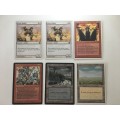 MAGIC THE GATHERING - LOT OF 6 RANDOM CARDS  R26!!!! GET YOURS NOW