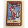 HARRY POTTER TRADING CARD - PHILOSOPHER`S STONE  BEATER WARNER BROTHERS 2000