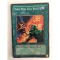 YU-GI-OH TRADING CARD - TWO-MAN CELL BATTLE