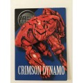 VISION TRADING CARD DC HEROS - CRIMSON DYNAMO