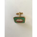 VINTAGE MENS AMSTAL LAGER CUFF LINK  MAY BE PLATED