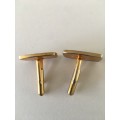 LOVELY VINTAGE BARCLAYS  BANK MENS CUFF LINKS MAY BE PLATED