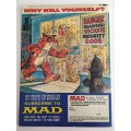 VINTAGE MAD MAGAZINE - ARTISTS SPECIAL NO. 7  PRINTED IN FINLAND