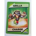 TOPPS - SKYLANDERS - TRADING CARD - GRILLA CHARGE