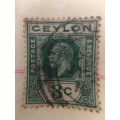 LOVELY USED 2 KING GEORGE CELON STAMPS