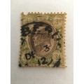 USED 3D KING EDWARD USED STAMP TRANSVAAL