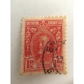 SOUTHERN RHODESIA 1D STAMP USED