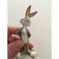 VINTAGE LOONEY TUNES - BUGS BUNNY FIGURE WARNER BROTHERS I WASHED ITEM NOW BETTER