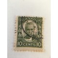 CANADA - 10 CENTS 1931 USED STAMP