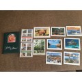 BIG LOT OF FIRST DAY  COVERS / SHEETS/ ENVELOPES / POSTCARDS AND ONE AUTOGRAPHED BY MRS ELIZE BOTHA