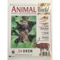 LOVELY MAGAZINE - ANIMAL W0RLD - NO.  24 - DEER - 1993